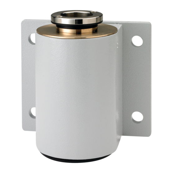 Hoffman VLWALL | Wall-Mount Adapter for Syspend VL-Motion Arm, 5.25x6x4.01, Lt. Gray, Aluminum