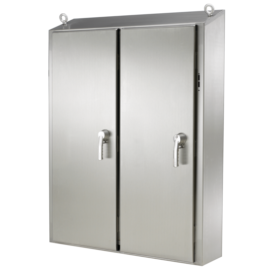Hoffman WS74XM6318SS | WaterShed Freestand Disconnect Enclosure, 74x63x18, SS Type 304