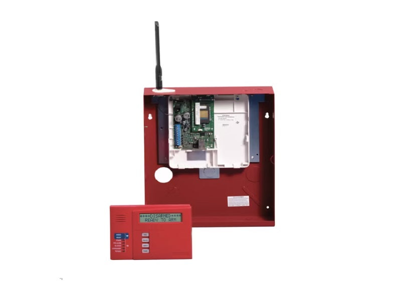 Honeywell Building Products 6160CR | Keypad, Alpha, Commercial, Fire, Red