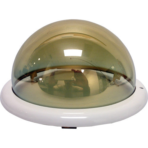 Honeywell Building Products HDB00D0SW | Lower Dome for In-Ceiling Mount, Smoked Dome, White Trim Ring