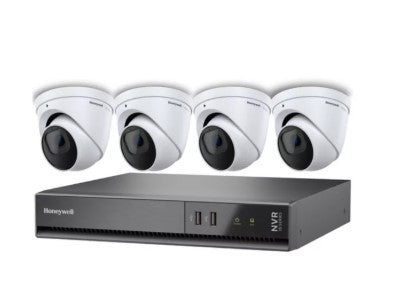 Honeywell Building Products HN35080202E65PK | 35 Series Day-Night Kit 8 Channel 2TB eNVR (x1) and 5MP Ball Cameras (x6)