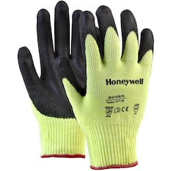Honeywell Safety Products 26-913YB/7S | Honeywell Perfect Fit A6 Cut-resistant Gloves, Yellow On Black, Size 7