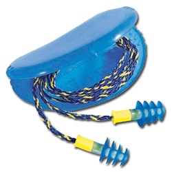 Honeywell Safety Products 341501385 | Howard Leight Fusion Earplugs with Carrying Case, Removable Cord