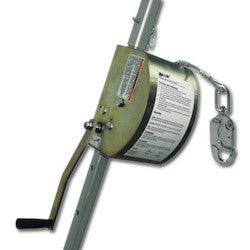 Honeywell Safety Products 8442Z765FT | Miller ManHandler Winch, 65 ft, Galvanized Cable