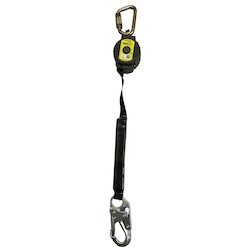 Honeywell Safety Products MTL-OHW1-08/6FT | Miller TurboLite+ PFL, Aluminum Carabiner with Rebar Hook, 6 ft