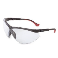 Honeywell Safety Products S3302 | Uvex Genesis XC Safety Glasses, Black Frame, Reflect 50 Lens