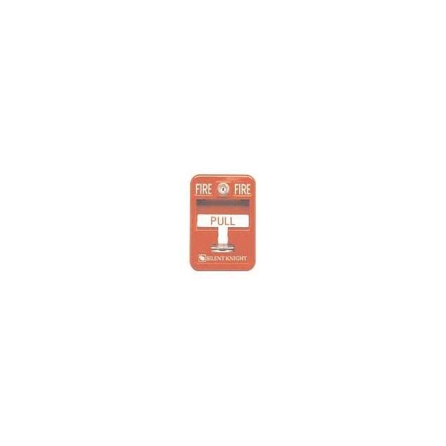 Honeywell Silent Knight PS-SATK-WP | Fire Alarm Signal Pull Station, Single-Action, Terminal Connection, Weatherproof, 125 Volt Ac, 30 Volt Dc, 1 Ampere, 3-1/4" Width X 2-1/4" Depth X 4-3/4" Height, Red
