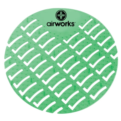 Hospeco Brands Group AWUS232 | AirWorks Urinal Screens, Fresh Garden, 10 per Box