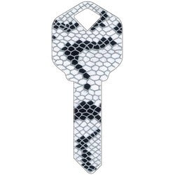 Howard Keys KW-HK26 | Decorative Key Blank, Kwikset, Snakeskin Design