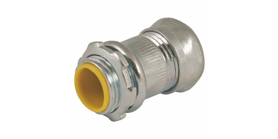 Hubbell Premise Wiring 2913 | Compression Connector, Compression, Steel, Trade Size 3/4 in., Insulated