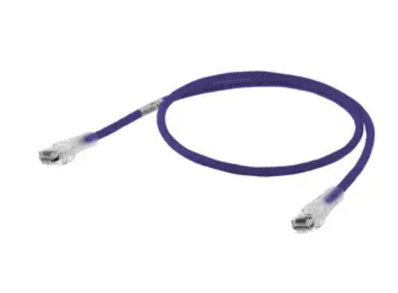 Hubbell Premise Wiring HC6P07 | Patch Cord, Stranded, UTP - Unshielded Twisted Pair, Purple, 7 ft.