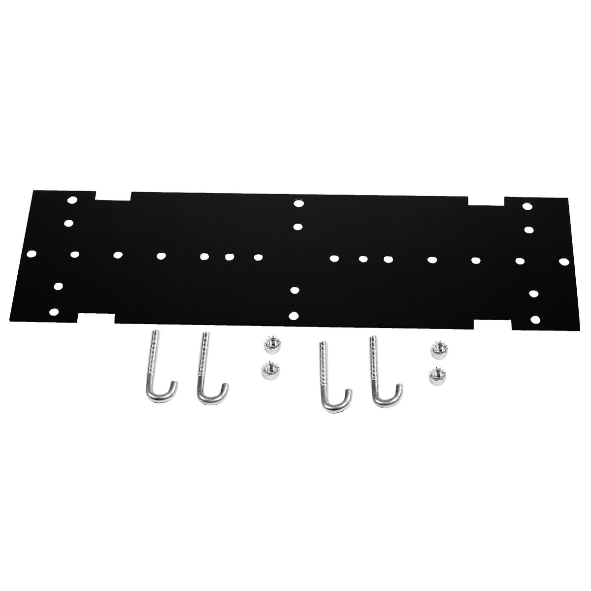 Hubbell Premise Wiring HLMPK19D | Ladder Rack Mounting Kit, Steel, Black