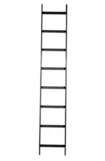 Hubbell Premise Wiring HLS1018B | Ladder Tray, Steel, Black