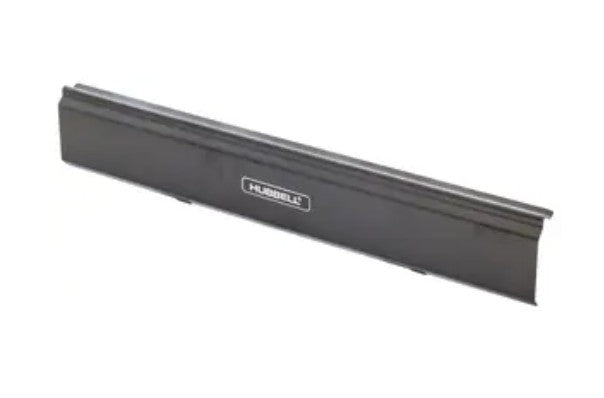 Hubbell Premise Wiring HM2C | Horizontal Cable Management, M Series,2-Unit, With Cover, Black