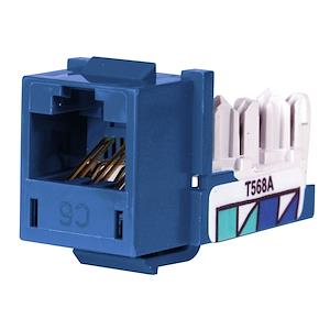 Hubbell Premise Wiring HXJ6B | Excelerator Jack – UTP, RJ-45, 100 Ohm