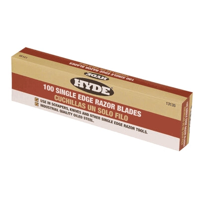 Hyde Manufacturing Company 13135 | Razor Blades, 100 Pack
