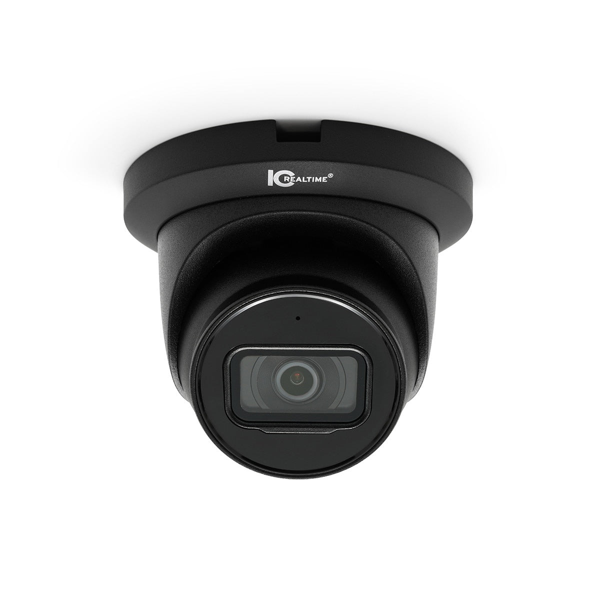 IC Realtime IPMX-E40F-IRB3 | 4MP IP Indoor/Outdoor Eyeball Dome Camera with Black Housing