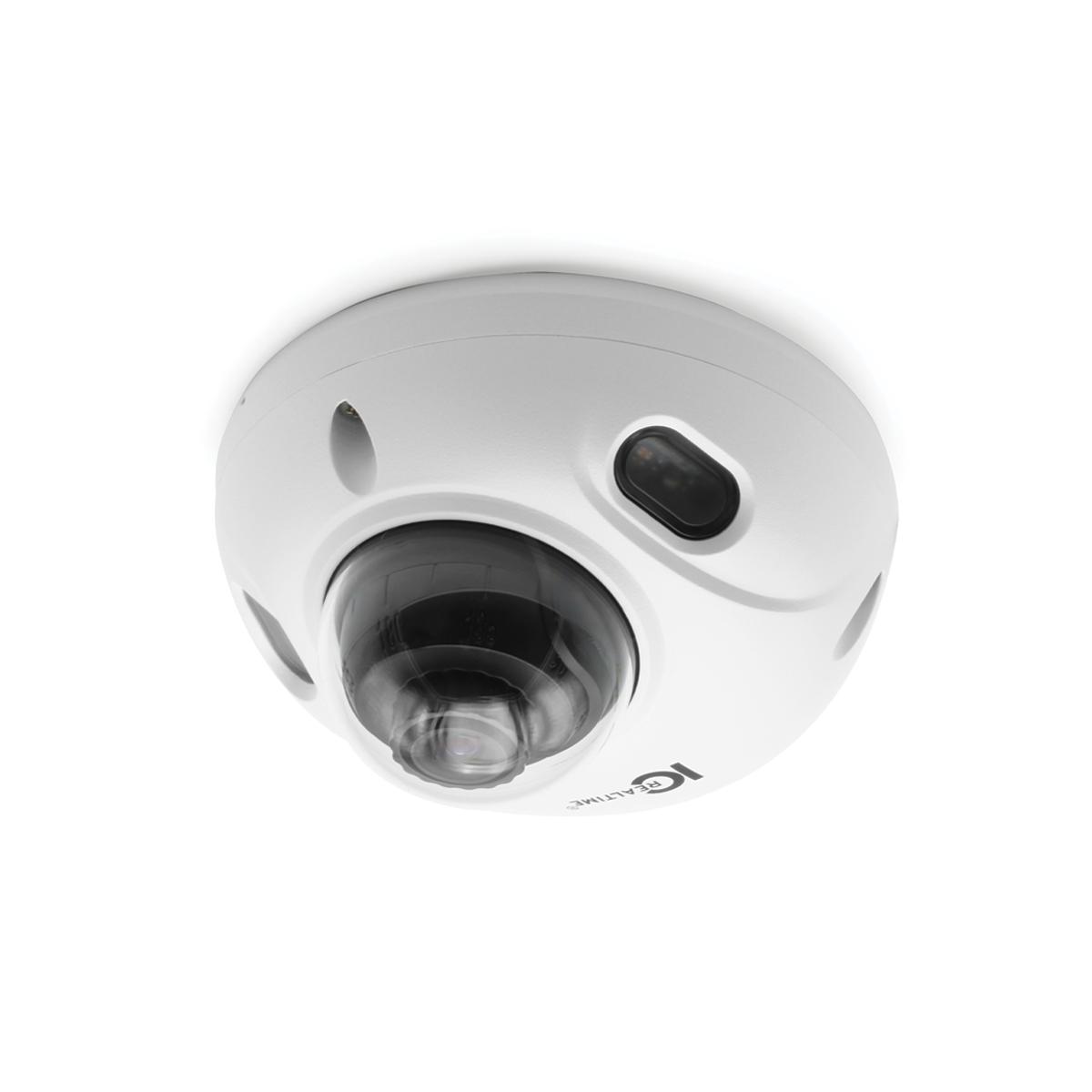 IC Realtime IPMX-W40F-IRW3 | 4MP Mini Wedge Vandal-Proof Dome Camera, Indoor/Outdoor