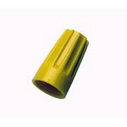 Ideal Industries 30-074 | Wire-Nut Wire Connector, 74B, Yellow, 100/Box