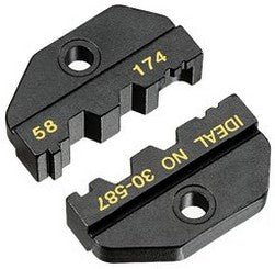 Ideal Industries 30-587 | Crimpmaster Replacement Die Rg-58 & Rg-174 Cable For 50&75 Ohm Cable