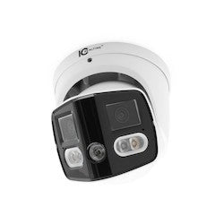 Ic Realtime Llc IPEL-PE80F-ADW1 | 2X4Mp Ip Ad Panoramic Eyeball Turret, 2X2.8Mm Fixed Lens, Dual Illum, Ip67