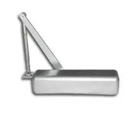 International Door Closers 9001-TP AL | Door Closer, Aluminum, Adjustable Size 1-6, ANSI Grade 1, Surface Mount, Regular Arm