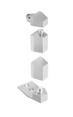 International Door Closers OP-2700 AL | Offset Pivot Set, Satin Aluminum