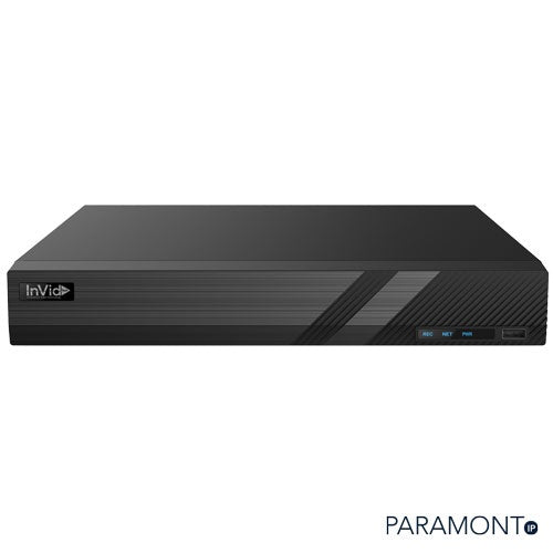 Invid Tech PN1B-8X8NH2 | Network Video Recorder, 80 Mbps Max Incoming, 8 Channel, Embedded Linux