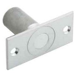 Ives, H. B. DP2 US26D | Flush Bolt Strike, Dustproof, 1-3/16" Diameter x 1-7/8" Depth, Satin Chrome Plated