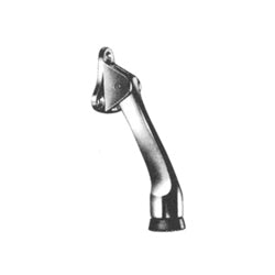 Ives, H. B. FS455-4 US26D | Door Holder, Kick Down, 2" Door to Floor Clearance, Brass, Satin Chrome Plated