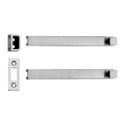 Ives, H. B. SB1630-BL US2G KA 1360 | 8? Locking Surface Bolt with Flat Bottom Mortise Strike (Zinc Plated, Keyed Alike to 1360)