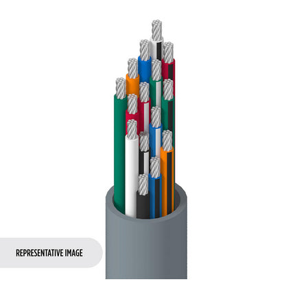 Belden 9458 060500 | Electronic, 15 C #20 Str TC, PVC Ins, PVC Jkt, CMG