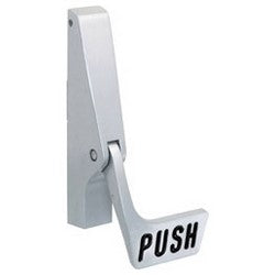 Jackson Industries Pty Ltd 30-985-628 | Exit Device Body and Paddle Assembly, Satin Aluminum, for Left Hand Reverse 1085P Series Concealed Vertical Rod Exit Device
