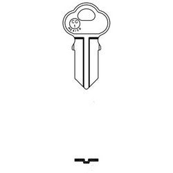 Jma Usa CHI-2E BR 1 | Door Key Blank, Cg1, Brass, For Chicago