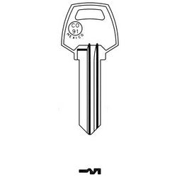 Jma Usa COR-63E BR 1 | Door Key Blank, Co91, Brass, For Corbin