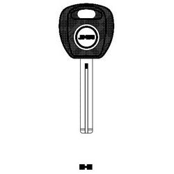 Jma Usa TP00KI-9.P NP 17 | Car Key Blank, Chipless, Transponder, Brass, Nickel Plated, For Kia