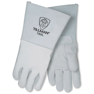 John Tillman 750L | Top Grain Elkskin Stick Welding Gloves Gauntlet Cuff, Large