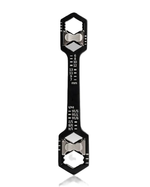 Jonard AHW-600 | Adjustable Hex Wrench, 6 - 13 mm & 1/4" - 9/16"