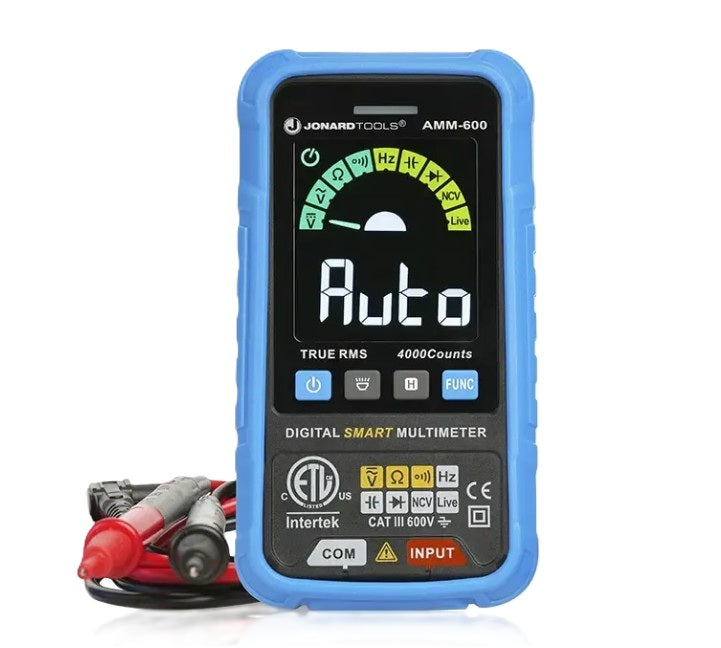 Jonard AMM-600 | 600V Automatic Intelligent Digital Multimeter