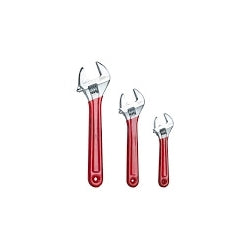 Jonard AW-6810 | 3 Piece Adjustable Wrench Set - 6", 8", 10" with Extra Wide Jaws