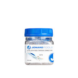 Jonard RJ45-650 | CAT6 RJ45 Pass-Through Connectors (Pack of 50)