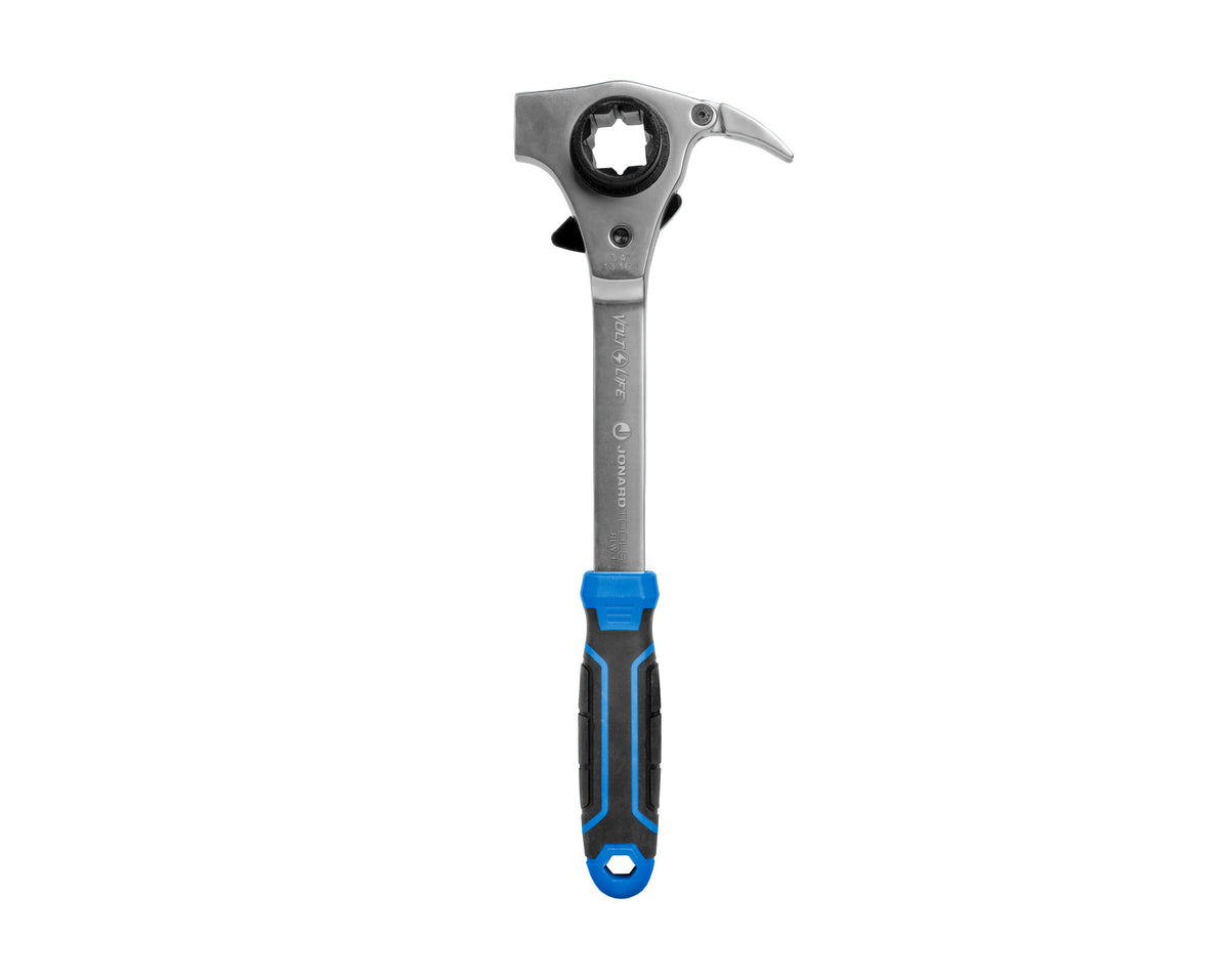 Jonard RLW-1 | High Leverage Ratcheting Linemans Wrench