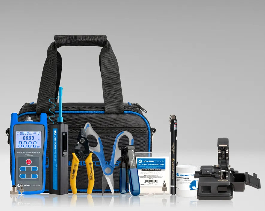 Jonard TK-185 | FTTH Prep Kit w/ Power Meter