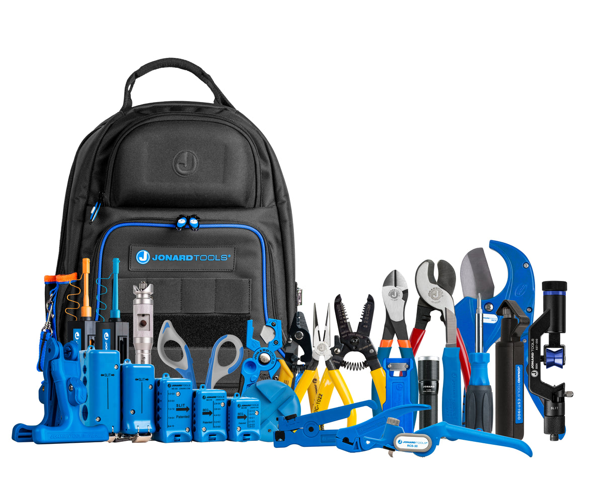 Jonard TK-199B | Ultimate Backpack Fiber Prep Kit