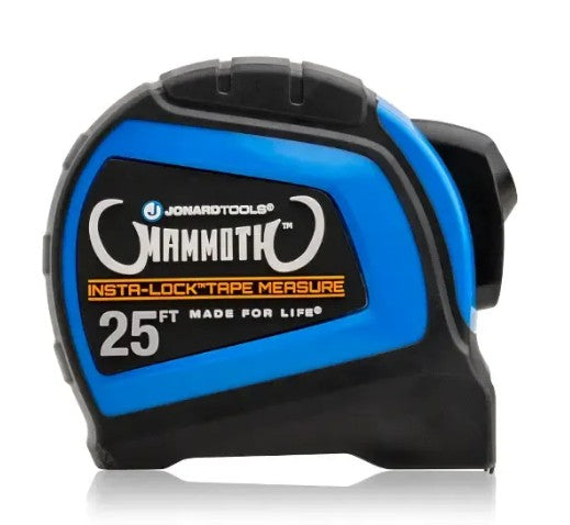 Jonard TM-25 | Mammoth Insta-Lock Tape Measure, 25'