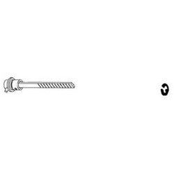 Kaba 74303-000-01 | Mechanical Lock Tail Piece Assembly, for LP1000 Series Mechanical Lock