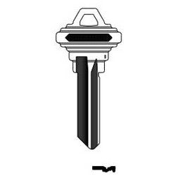 Kaba Ilco 101-CE-NS NS A30 | Key Blank, Look-Alike, 6-Pin, CE Keyway, Natural Nickel Silver, 5 Price Group, For Schlage
