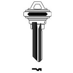 Kaba Ilco 101-E NP A01 | Key Blank, Look-Alike, 6-Pin, E Keyway, Natural Nickel Silver, 5 Price Group, For Schlage