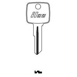 Kaba Ilco 1595 NP A04 | Vehicle Key Blank, Brass, Nickel Plated, 4 Price Group, For Briggs and Stratton/Strattec