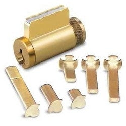 Kaba Ilco 15995AA-04-OB | Cylinder Lock, Key-In-Knob, 5-Pin, Arrow Keyway, 0-Bitted, Satin Brass, For Combination Knob/Deadbolt